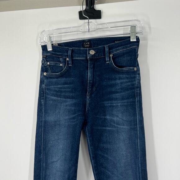 Citizens of Humanity COH Rocket High Rise Skinny Jeans Cut Hem - Picture 2 of 8